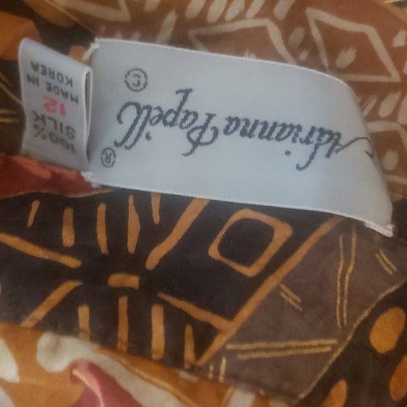 Hippie style silk blouse - Picture 2 of 3